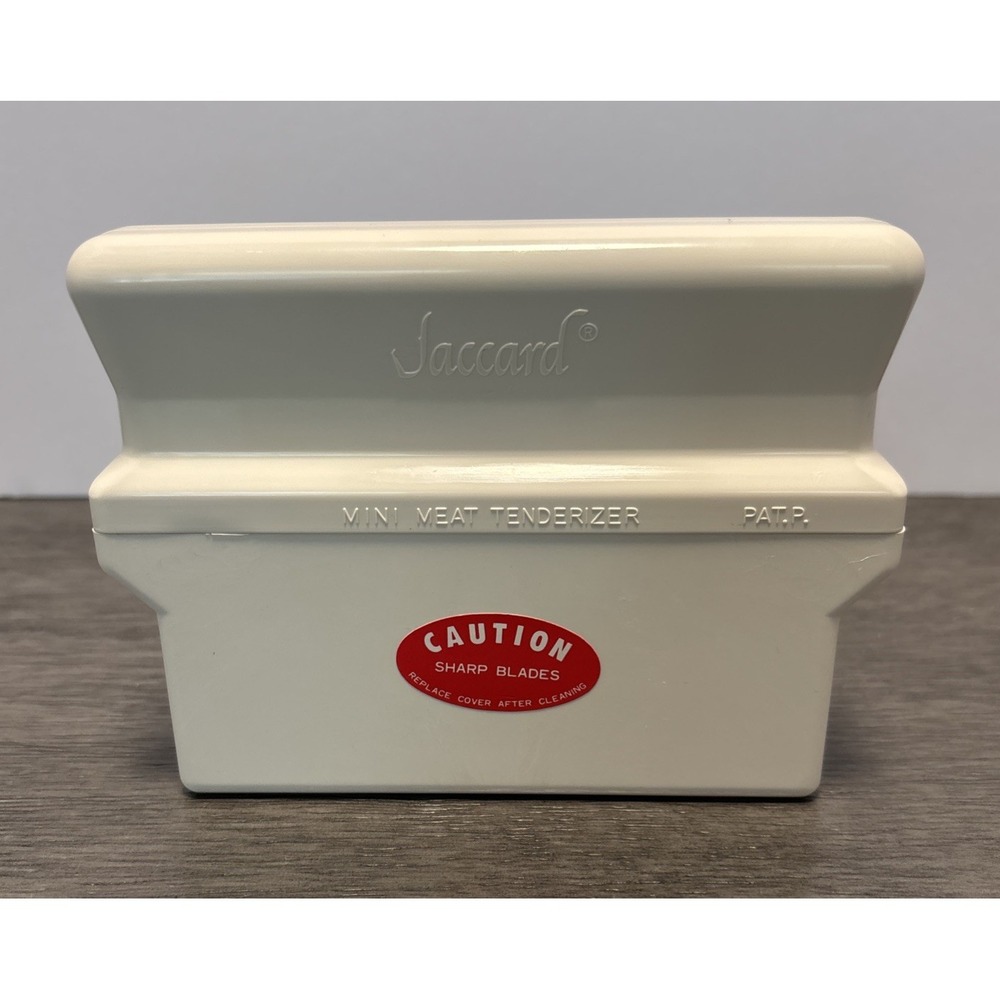 Jaccard Supertendermatic 16 Blade Meat Tenderizer,ā White